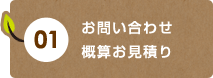 お問い合わせ・概算見積もり